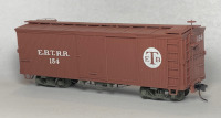 HOn3 Wood Box Car Kit (New and Improved) (image for) HOn3 Wood Box Car Kit (New and Improved)